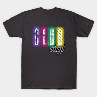 club vinyl T-Shirt